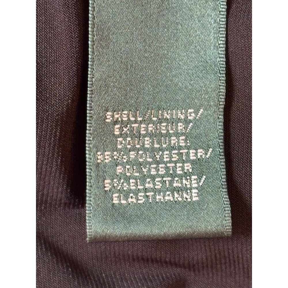 Lauren Ralph Lauren Women’s 10 Petite Black Floral Ruched Career Dress - Picture 7 of 10